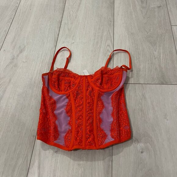 URBAN OUTFITTERS OUT FROM UNDER MODERN LOVE CORSET SIZE SMALL - Picture 1 of 8